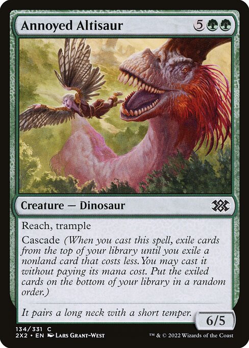 Annoyed Altisaur 134