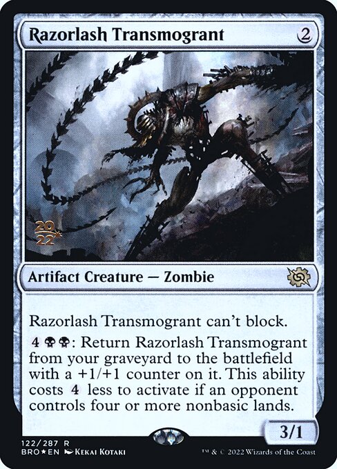 Razorlash Transmogrant 122s