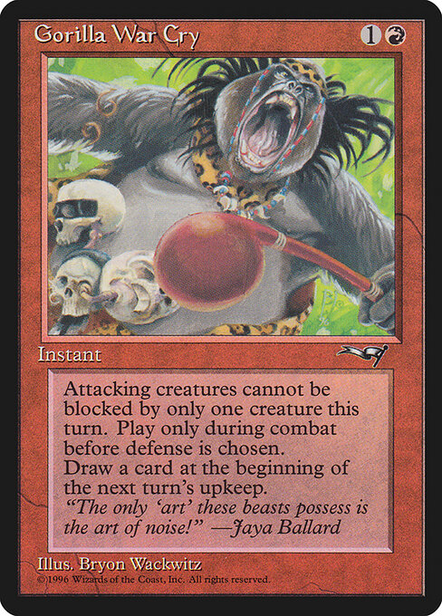 Gorilla War Cry 73a