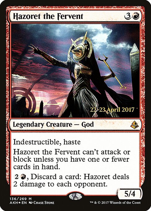 Hazoret the Fervent 136s
