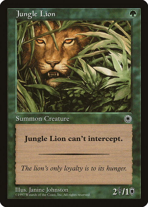 Jungle Lion 171