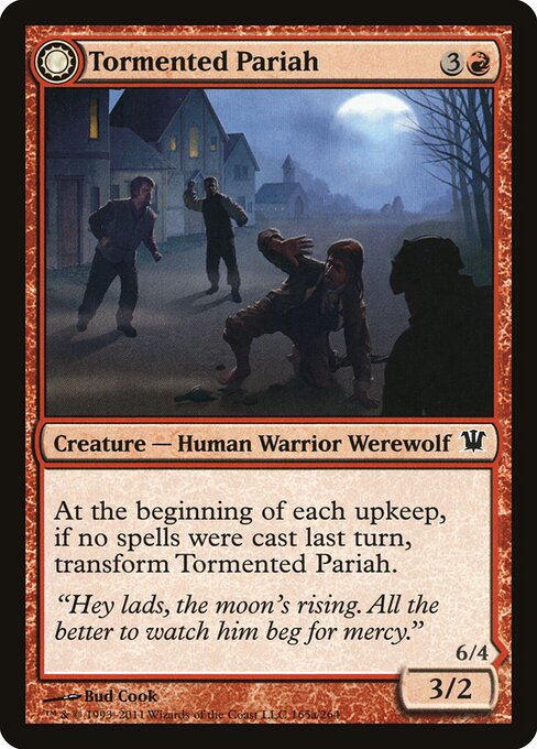 Tormented Pariah // Rampaging Werewolf 165