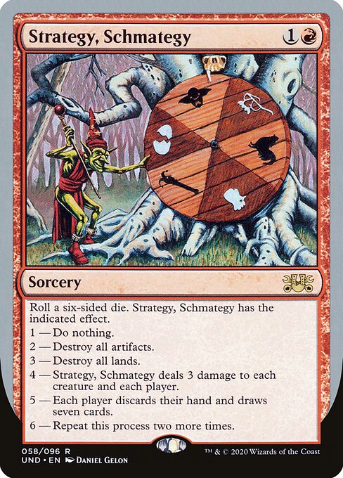 Strategy, Schmategy 58