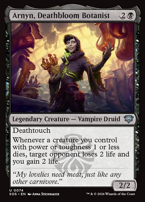 Arnyn, Deathbloom Botanist 74