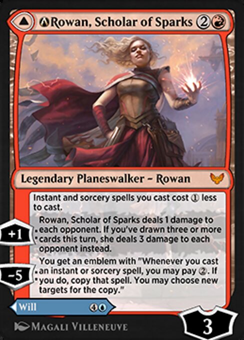 A-Rowan, Scholar of Sparks // A-Will, Scholar of Frost A-156