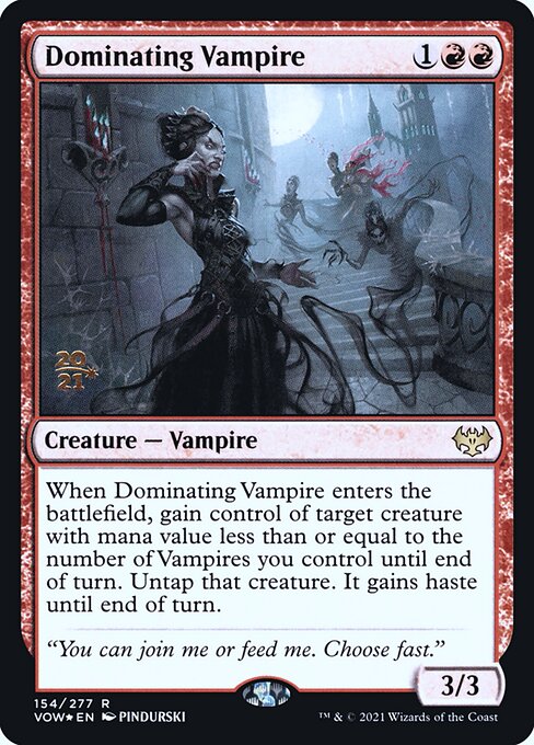 Dominating Vampire 154s