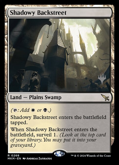 Shadowy Backstreet 268p