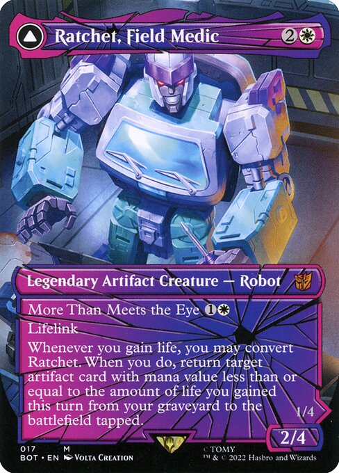 Ratchet, Field Medic // Ratchet, Rescue Racer 17