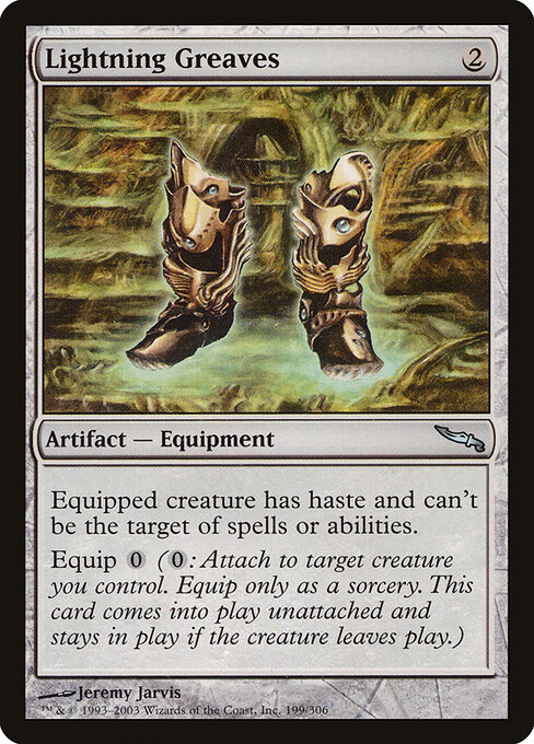 Lightning Greaves 199