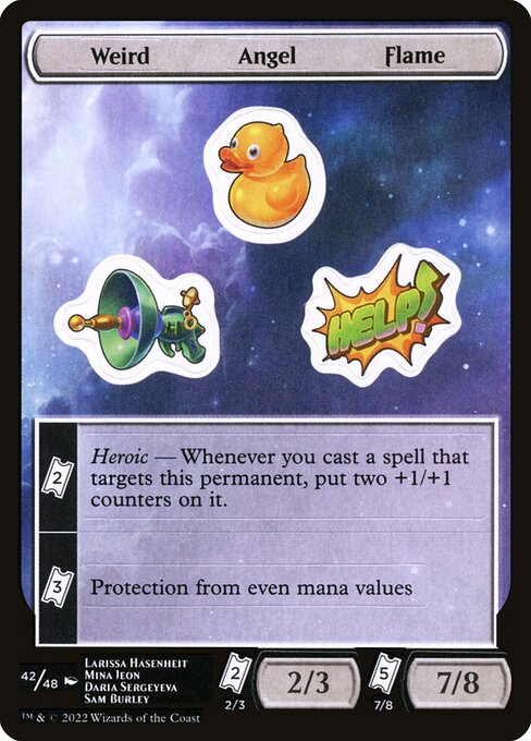 Weird Angel Flame 42