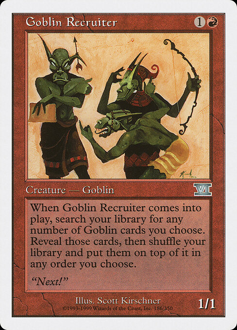 Goblin Recruiter 186