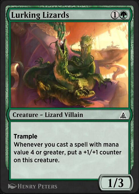 Lurking Lizards 109