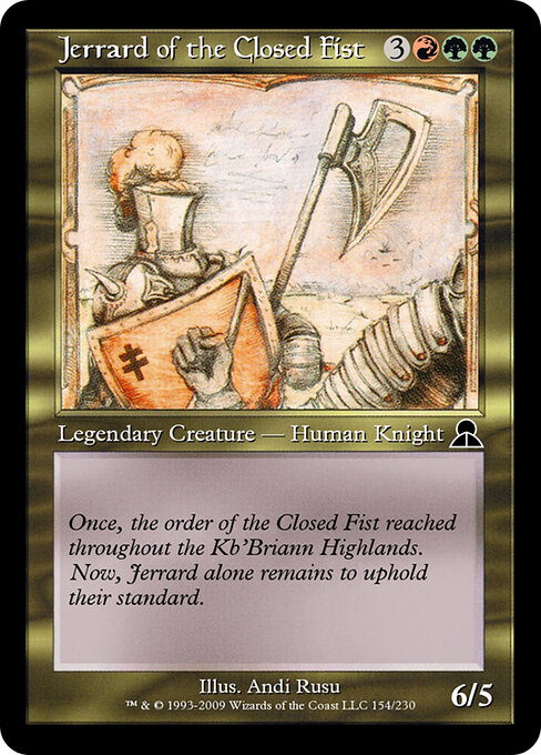 Jerrard of the Closed Fist 154