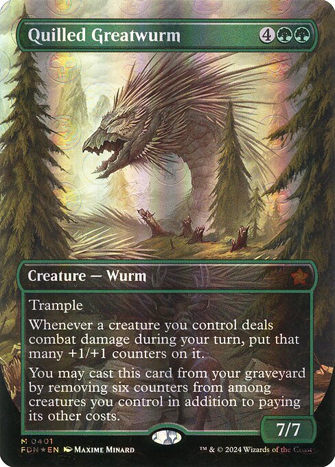 Quilled Greatwurm 401