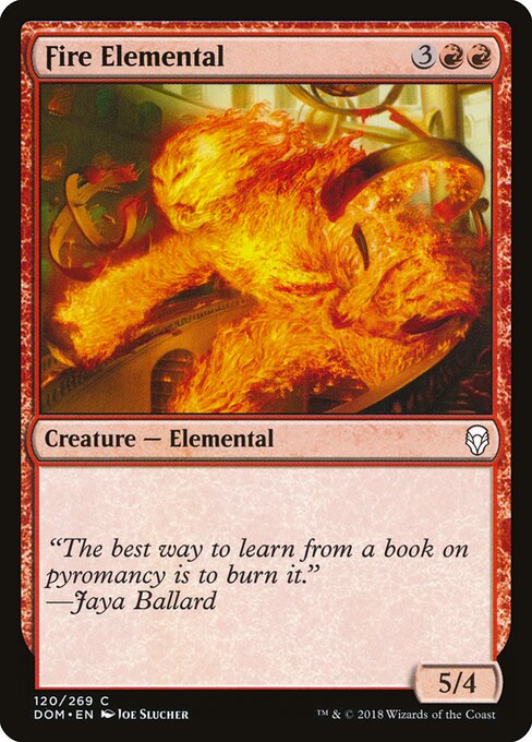 Fire Elemental 120