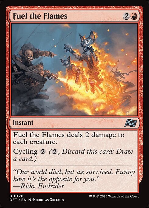 Fuel the Flames 126