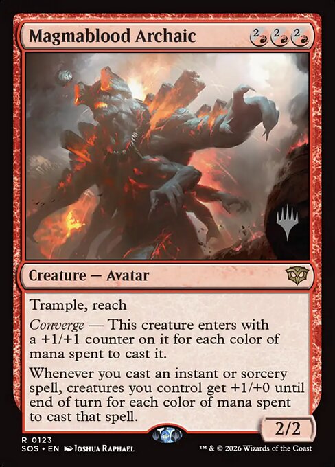 Magmablood Archaic 123p