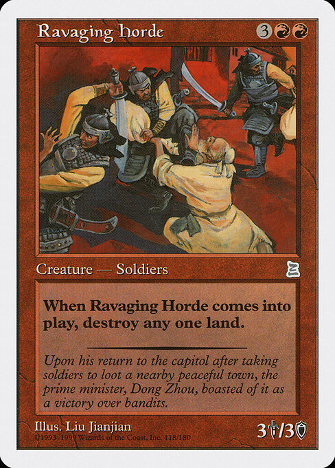 Ravaging Horde 118