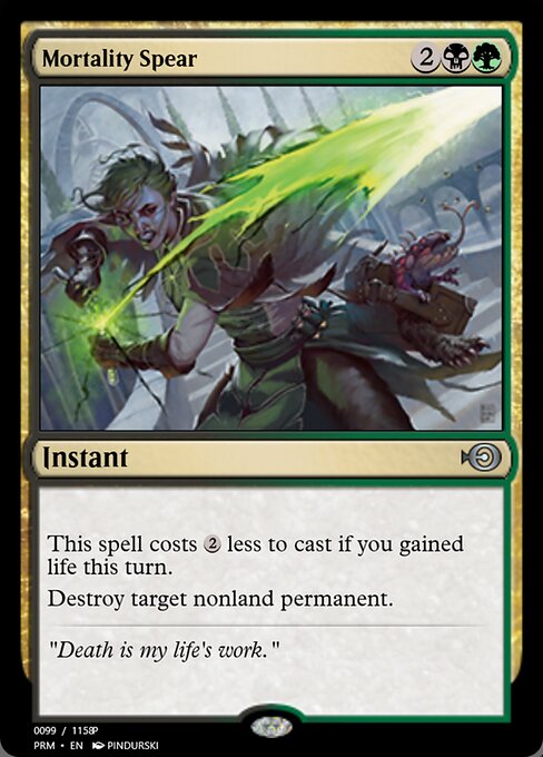 Mortality Spear 90170