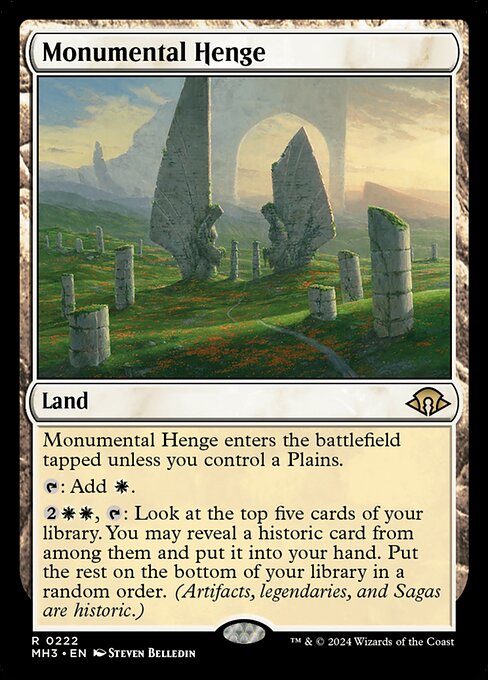 Monumental Henge 222
