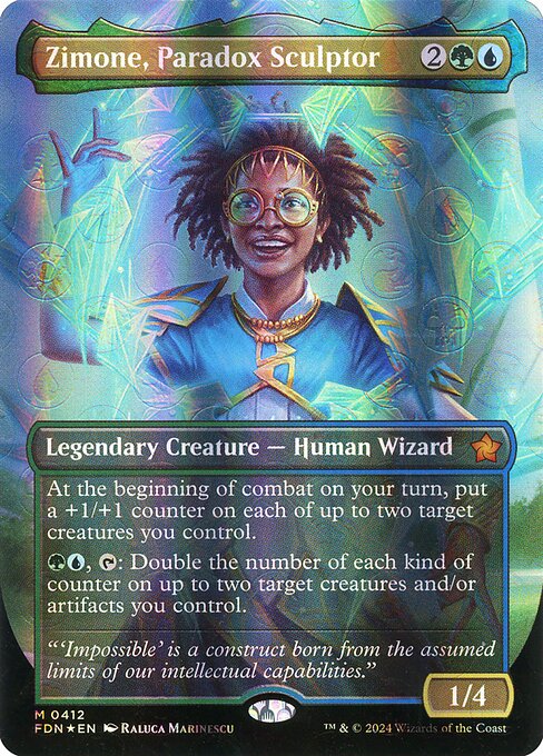 Zimone, Paradox Sculptor 412