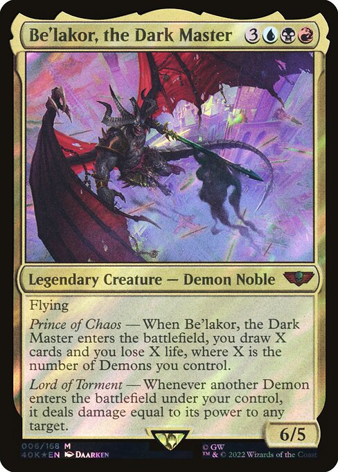 Be'lakor, the Dark Master 6