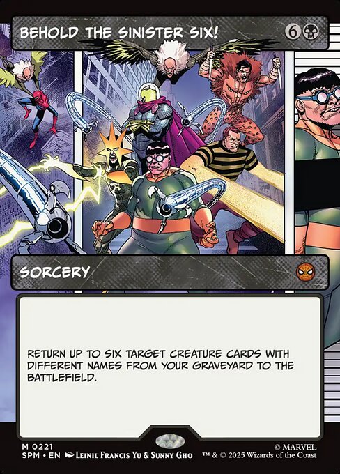 Behold the Sinister Six! 221