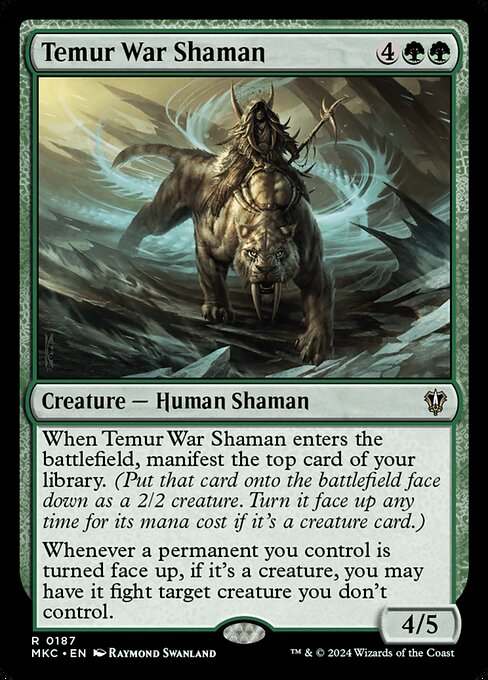 Temur War Shaman 187