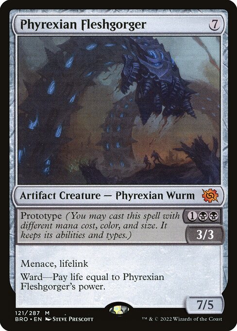 Phyrexian Fleshgorger 121