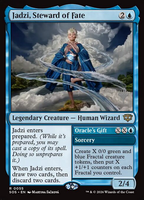 Jadzi, Steward of Fate // Oracle's Gift 55p