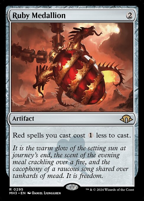 Ruby Medallion 295