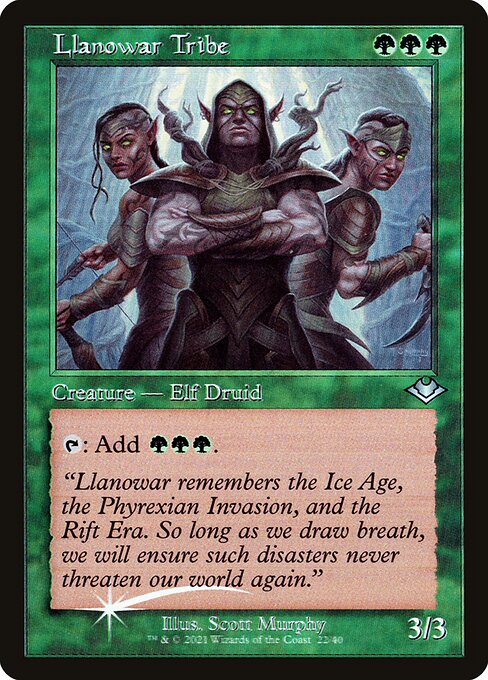 Llanowar Tribe 22