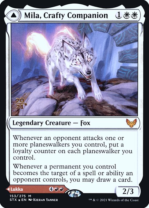 Mila, Crafty Companion // Lukka, Wayward Bonder 153s