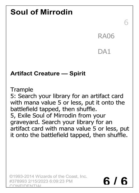 Soul of Mirrodin RA06b