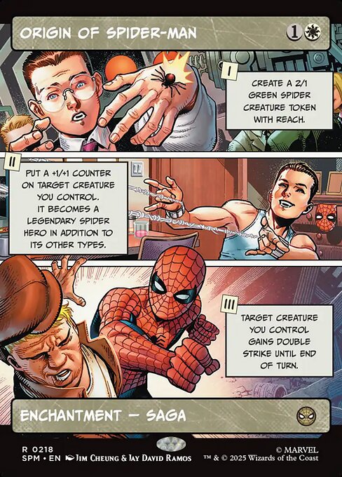 Origin of Spider-Man 218