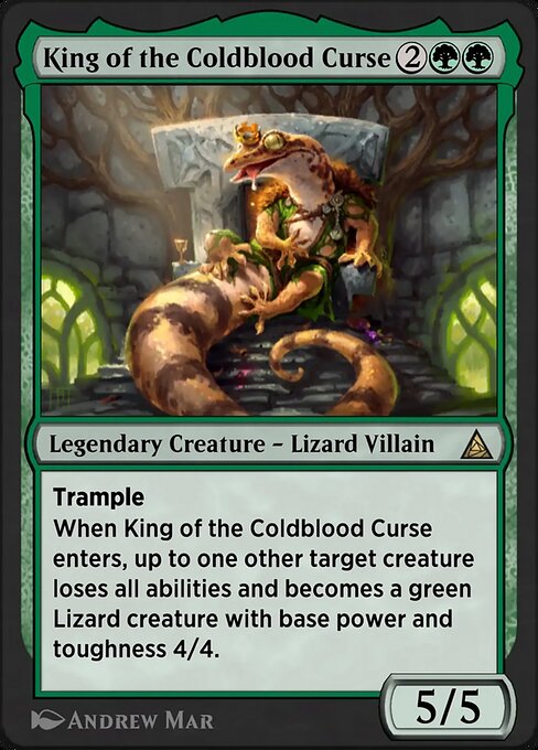 Lizard, Connors's Curse 108