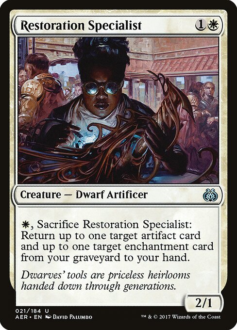 Restoration Specialist 21