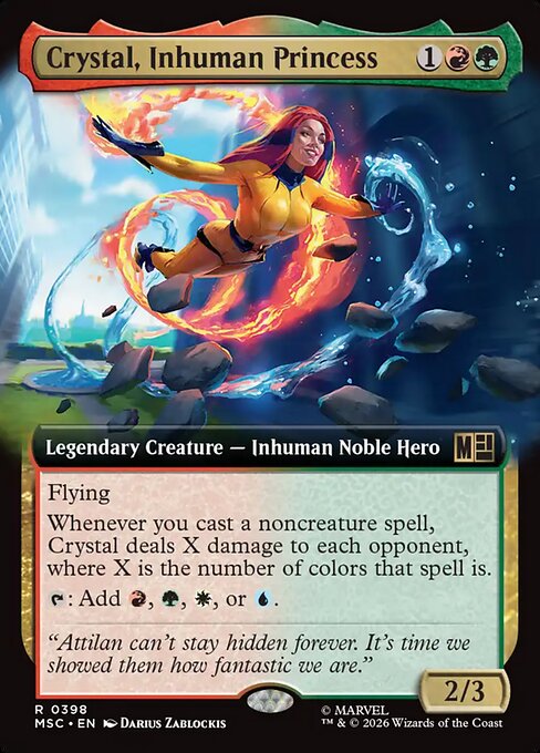 Crystal, Inhuman Princess 398