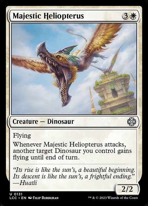 Majestic Heliopterus 131