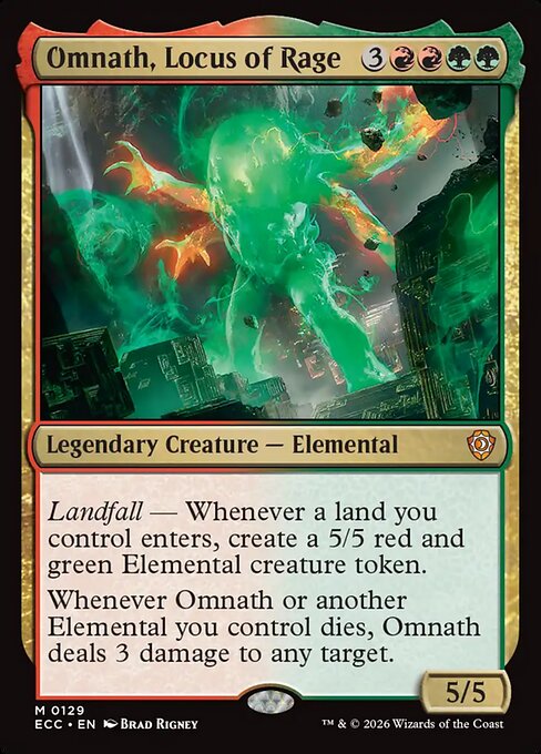 Omnath, Locus of Rage 129