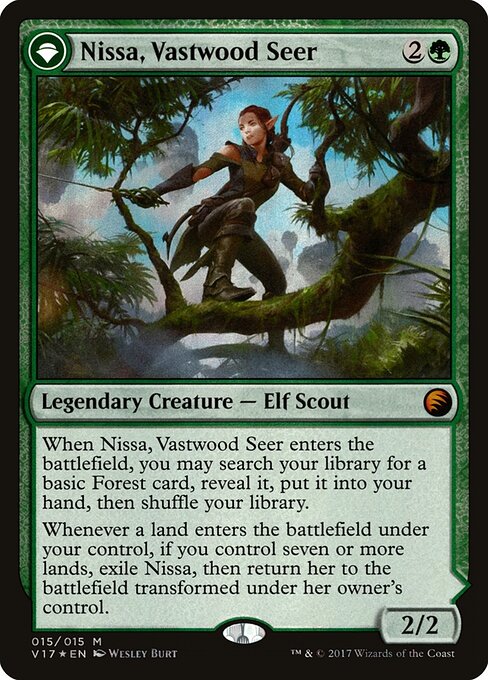 Nissa, Vastwood Seer // Nissa, Sage Animist 15