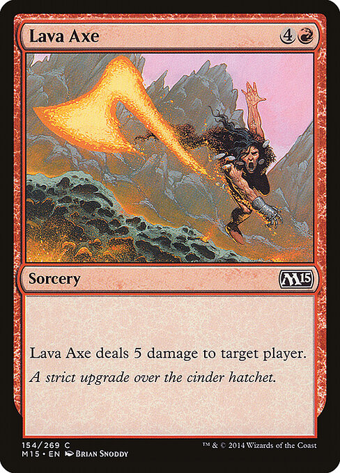 Lava Axe 154