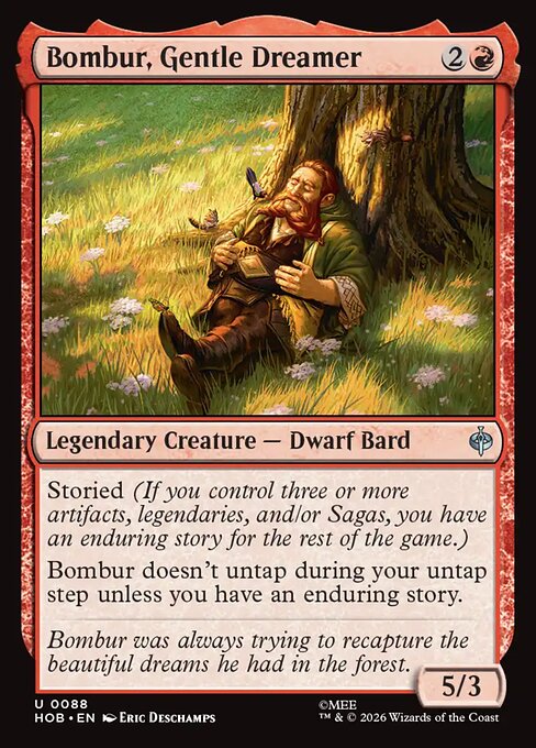 Bombur, Gentle Dreamer 88