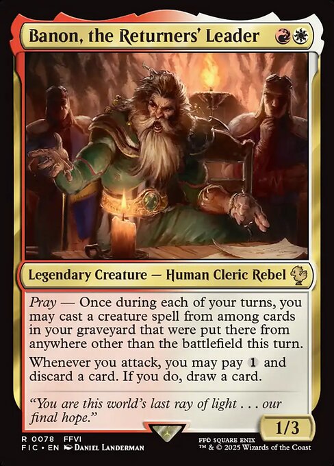Banon, the Returners' Leader 78
