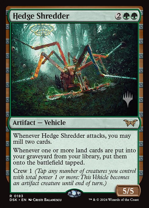 Hedge Shredder 183p