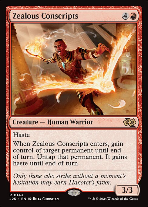 Zealous Conscripts 143