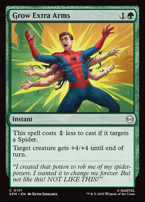 Grow Extra Arms 101