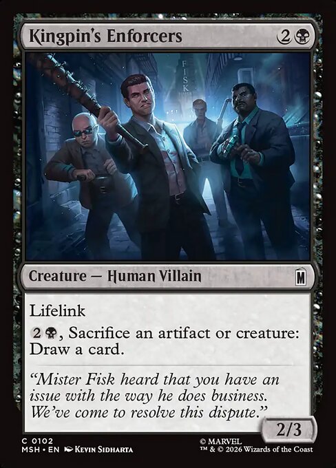 Kingpin's Enforcers 102