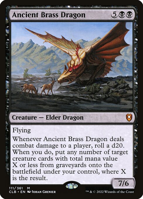 Ancient Brass Dragon 111