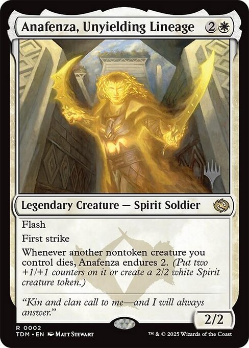 Anafenza, Unyielding Lineage 2p